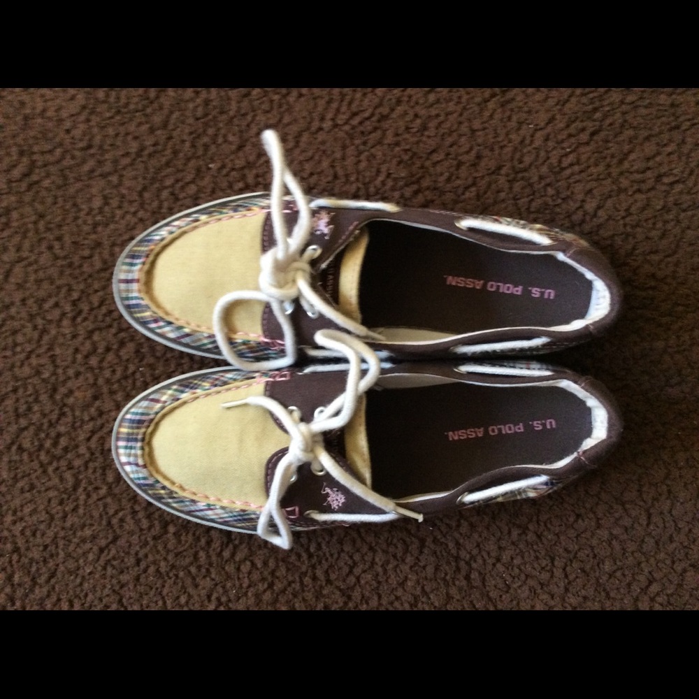Women’s U, S. Polo Assn. Boat Shoes, Size 9